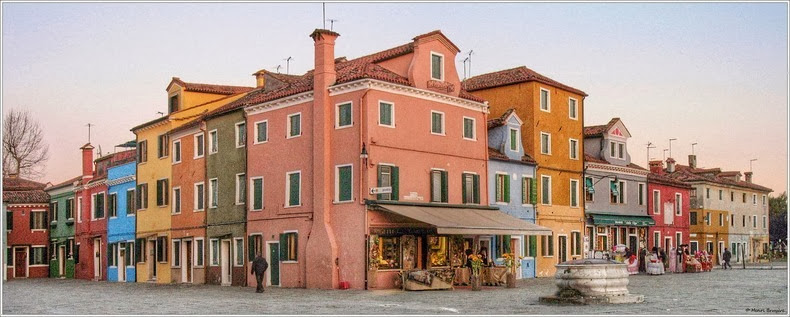 La colorida Isla de Burano, Italia