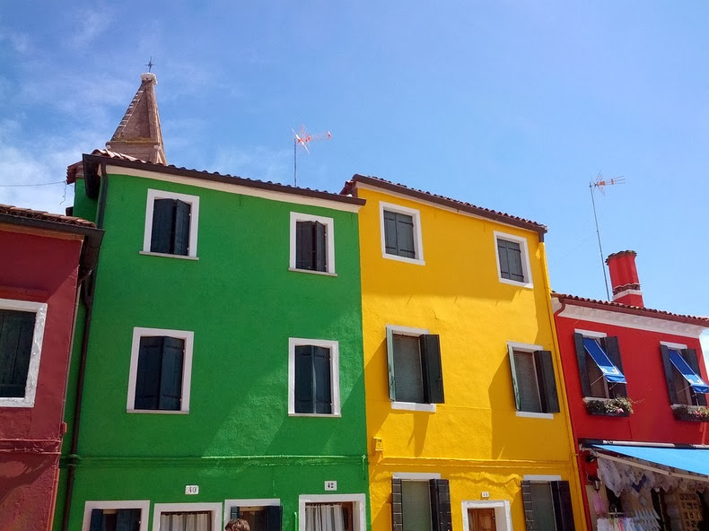 La colorida Isla de Burano, Italia